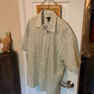 Van Heusen casual button down shirt.